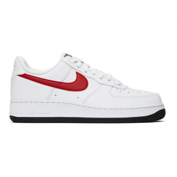 white red blue air force ones