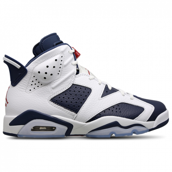 Air Jordan 6 Retro «White and Midnight Navy» sko til herre - Hvit - CT8529-164