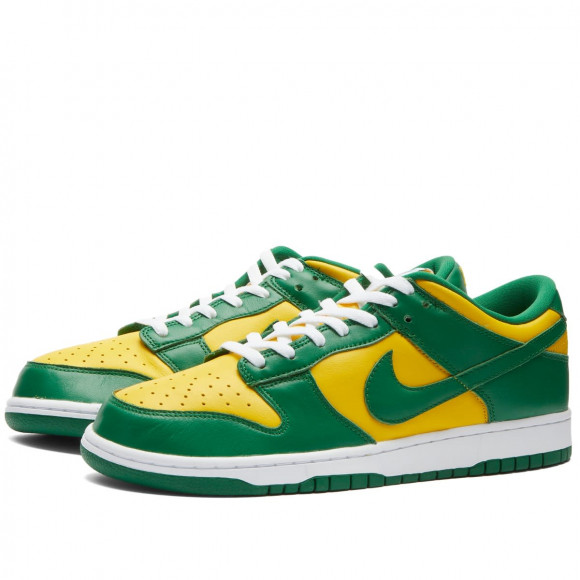 Nike Men's Dunk Low SP Varsity Maize/Pine Green/White - CU1727-700-FEB