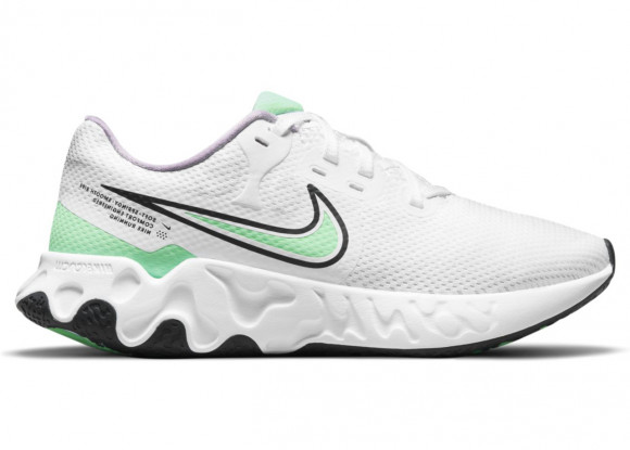 Nike Renew Ride 2 White Green Glow (W)