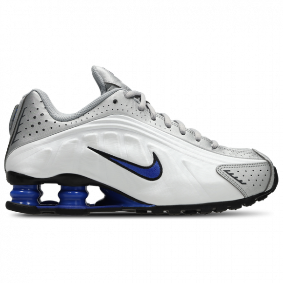 Nike Shox Unisex Shoes - White - Size: 3.5 - Plastic/Polycarbonate - Foot Locker - CW2626-100