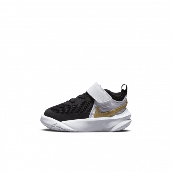 Buty dla niemowląt i maluchów Nike Team Hustle D 10 - Czerń - CW6737-002