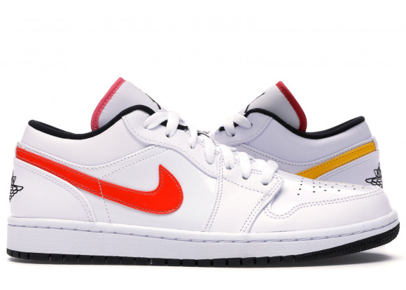 Jordan 1 Low White Multi-Color - CW7009-100