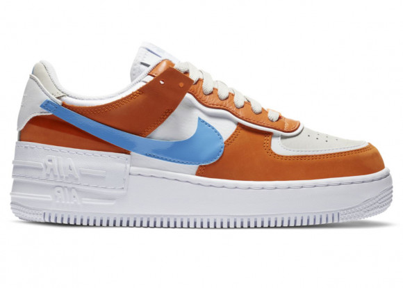 air force 1 shadow white and orange