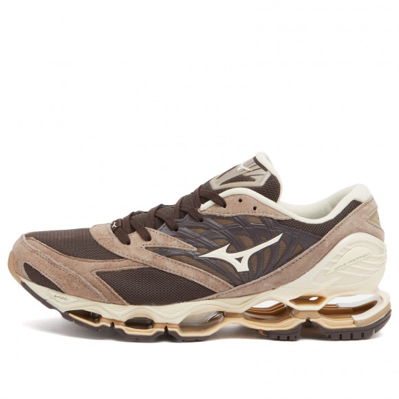 Mizuno Wave Prophecy LS Sneakers in Mole/Pristine/Fungi - D1GA2262-03