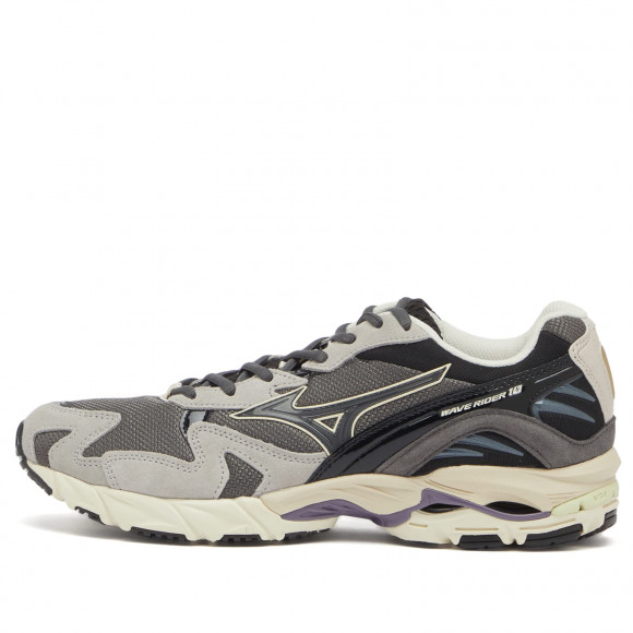 Mizuno Wave Rider 10 "Gashadokuro" Sneakers in Magnet/Opal Grey - D1GA2464-01