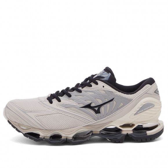 Mizuno Wave Prophecy LS Sneakers in Silver Cloud/Black/Opal Grey - D1GA3337-03