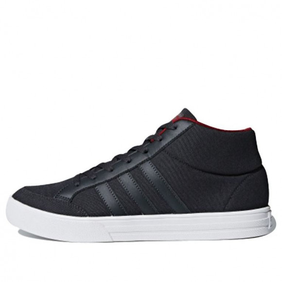peso personal varonil adidas neo Vs Set Mid 碳Black Skate Shoes DB0044