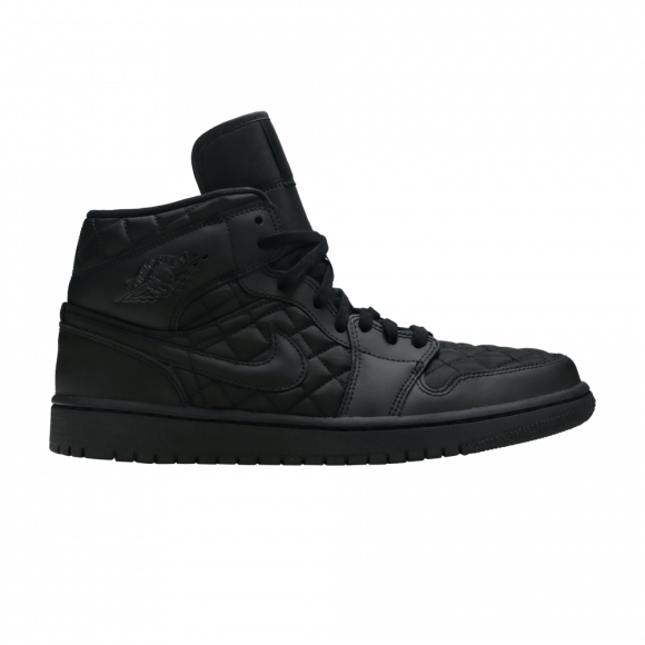 jordan 1 quilted black