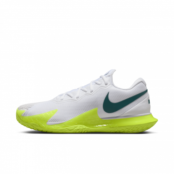 NikeCourt Zoom Vapor Cage 4 Rafa Men's Hard Court Tennis Shoes - White - DD1579-107