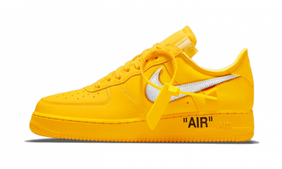 air force off white university gold