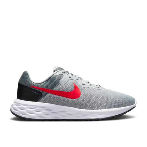 Nike Revolution 6 'Light Smoke Grey Siren Red'' - DD8475-007