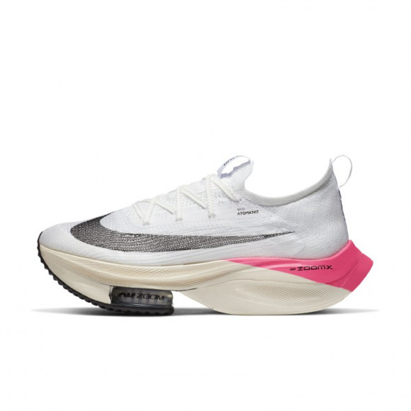 Nike Air Zoom Alphafly Next% Eliud Kipchoge Women's Racing Shoe - White
