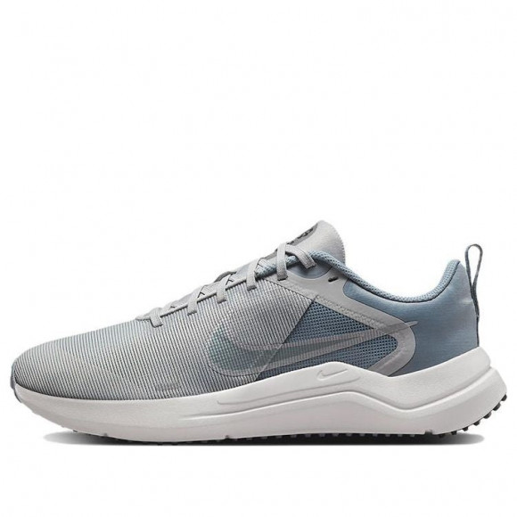 Nike Downshifter 12 Grey/Blue Marathon Running Shoes (Low Tops) DD9293-004