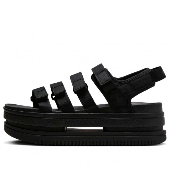 (WMNS) Nike Icon Classic Sandals 'Black' - DH0223-004