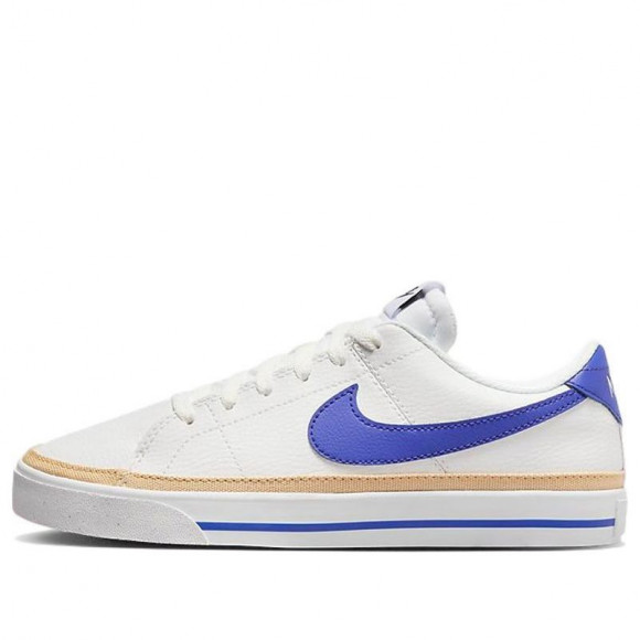 Nike Womens WMNS Court Legacy Next Nature WHITE/BLUE Skate Shoes DH3161-104