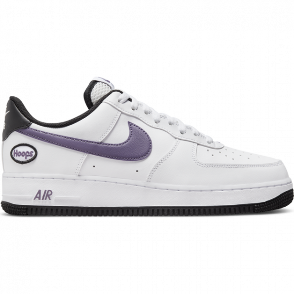 white & purple air force 1