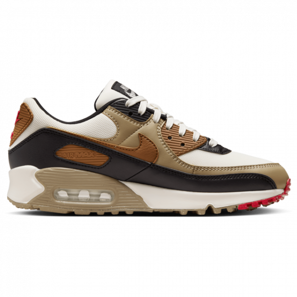 Nike Air Max 90 Women Shoes - Black - Size: 3 - Leather, Textile - Foot Locker - DH8010-005