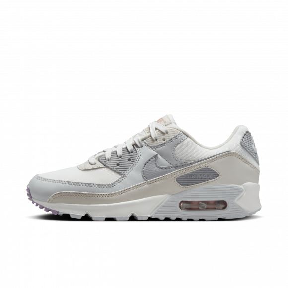 Nike Air Max 90 Women's Shoes - White - Recycled Content Minimum - DH8010-107