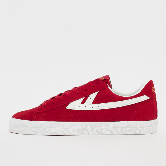 Dime Suede - DIME-SUEDE-RED-WHITE