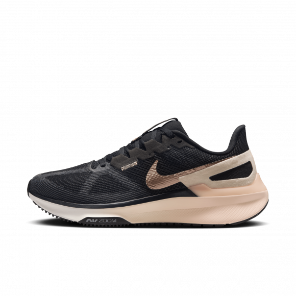 Damskie buty do biegania po asfalcie Nike Structure 25 - Czerń - DJ7884-008