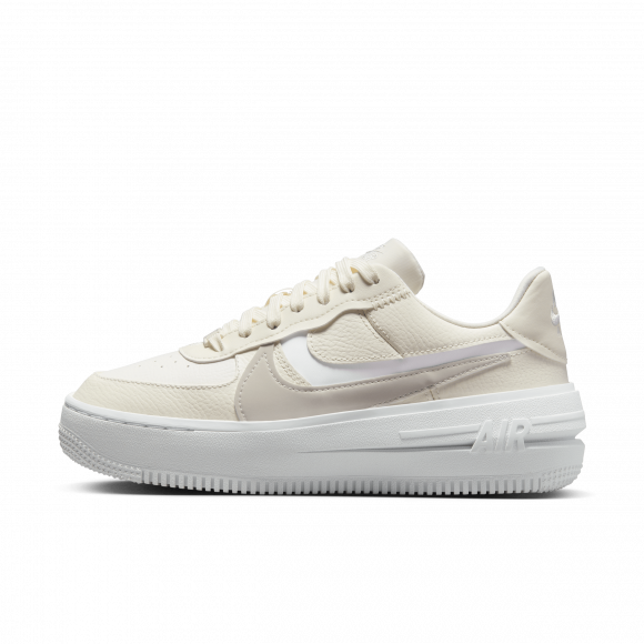 Women's Air Force 1 PLT.AF.ORM Shoes - White/ White