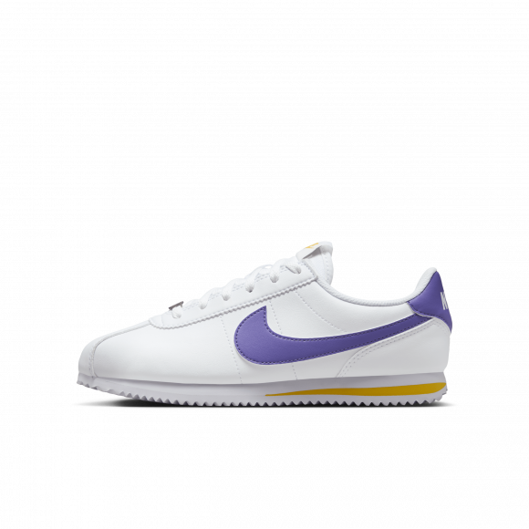 Nike Cortez-sko til større børn - hvid - DM0950-105