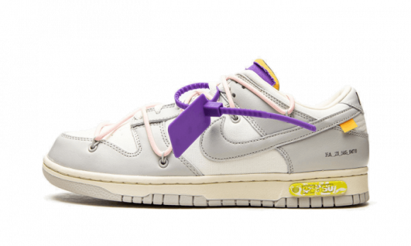 White x Dunk Low 'Lot 24 of 50' - Nike Off