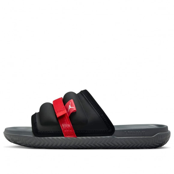 Air Jordan Super Play Slide 'Black Fire Red' - DM1683-060