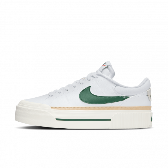 Nike Court Legacy Lift-sko til kvinder - hvid - DM7590-107