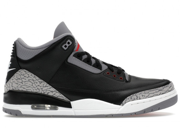 Nike black cement air jordan 3 online