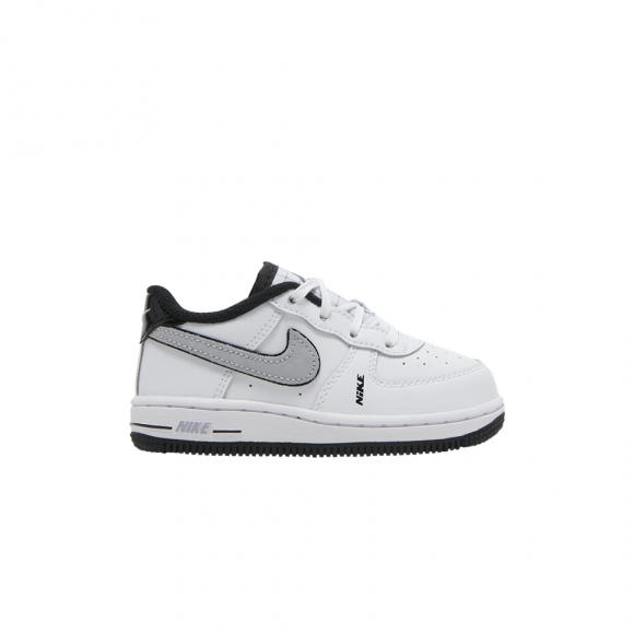 Nike Air Force 1 Low LV8 White Wolf Grey Black GS, DO3809-101