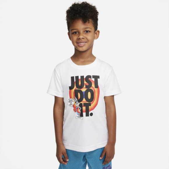 Nike Dri-FIT Younger Kids' Top - White - DO9121-100