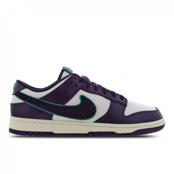 Nike Dunk Low 'Chenille Swoosh - Grand Purple' - DQ7683-100