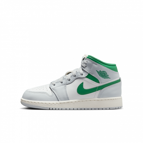 Air Jordan 1 Mid Kinderschoenen - Wit - DQ8423-142