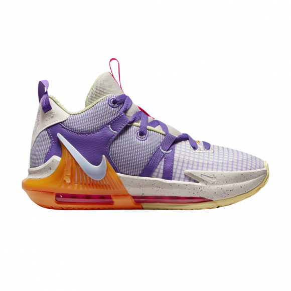 LeBron Witness 7 GS 'Action Grape Vivid Orange'