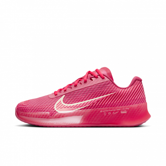 NikeCourt Air Zoom Vapor 11 Women's Hard Court Tennis Shoes - Pink - DR6965-600