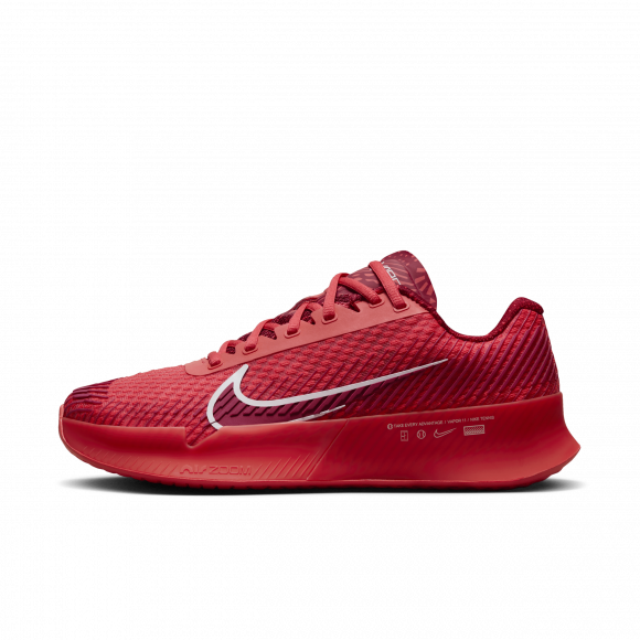 NikeCourt Air Zoom Vapor 11 Women's Hard Court Tennis Shoes - Red