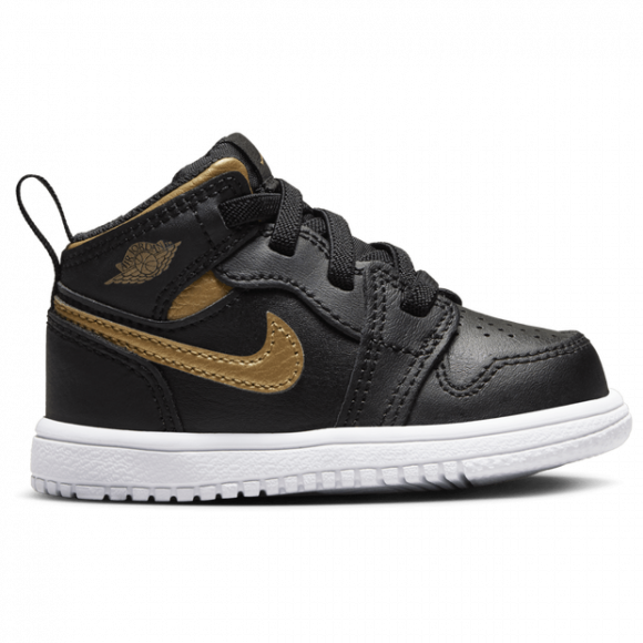 Jordan 1 Mid Alt sko til sped-/småbarn - Svart - DR9744-071