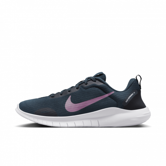 Damskie buty do biegania po asfalcie Nike Flex Experience Run 12 - Niebieski - DV0746-401