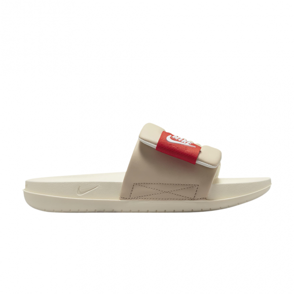 Wmns Offcourt Adjust Slide 'Sanddrift Picante Red' - DV1033-100