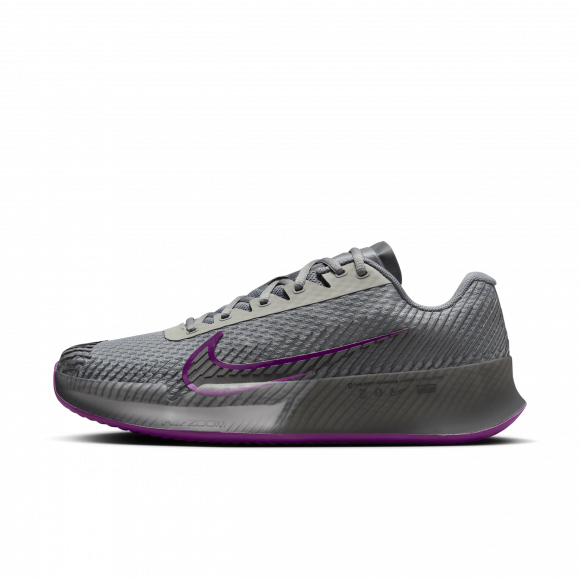 Chaussure de tennis pour terre battue NikeCourt Air Zoom Vapor 11 pour homme - Gris - DV2014-005