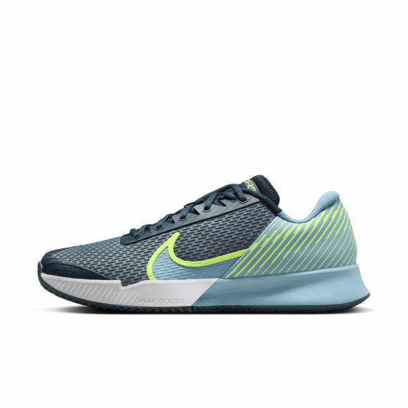 Męskie buty do gry w tenisa na kortach ziemnych NikeCourt Air Zoom Vapor Pro 2 - Niebieski - DV2020-400