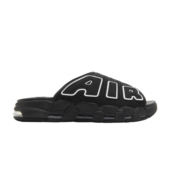 Air More Uptempo Slide ‘Black - Black Sole’ - DV2137-001