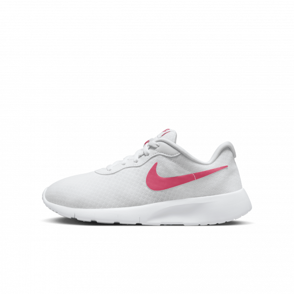 Nike Tanjun EasyOn sko til store barn - Hvit - DX9041-102