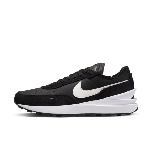nike air embark floaters on sale on youtube today Leather Men's Shoes - Black - DX9428-001