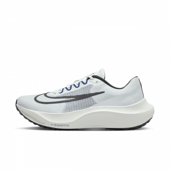 Nike Zoom Fly 5 Low Tops White Black WHITE/BLACK Marathon Running Shoes ...