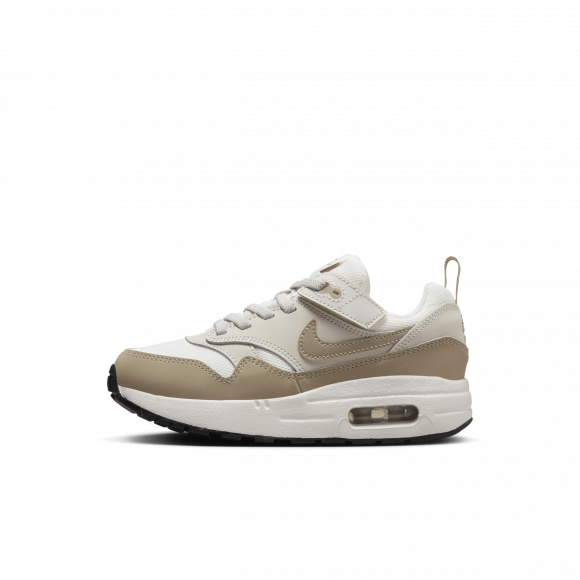 Nike Air Max 1 EasyOn kleuterschoenen - Grijs - DZ3308-006