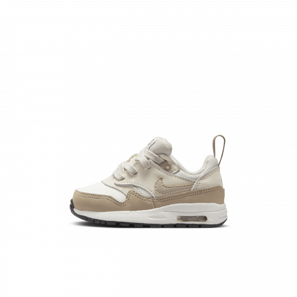 Buty dla niemowląt i maluchów Air Max 1 EasyOn - Szary - DZ3309-006