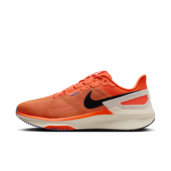 Nike Structure 25 Men's Road Running Shoes (Extra Wide) - Orange - Recycled Content Minimum - DZ3488-800